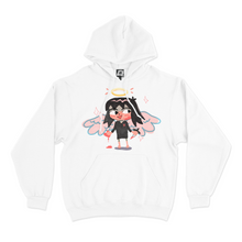 Load image into Gallery viewer, &quot;Tired Angel&quot; Basic Hoodie White
