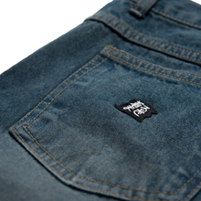 Load image into Gallery viewer, &quot;Fall Gai 2.0&quot; - Faux Weathered Dark Denim Jeans