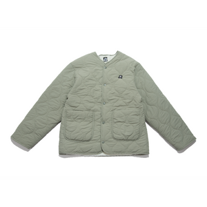 "Ichi Raiju" Nylon-Fleece Hanten Shell Jacket Light Green